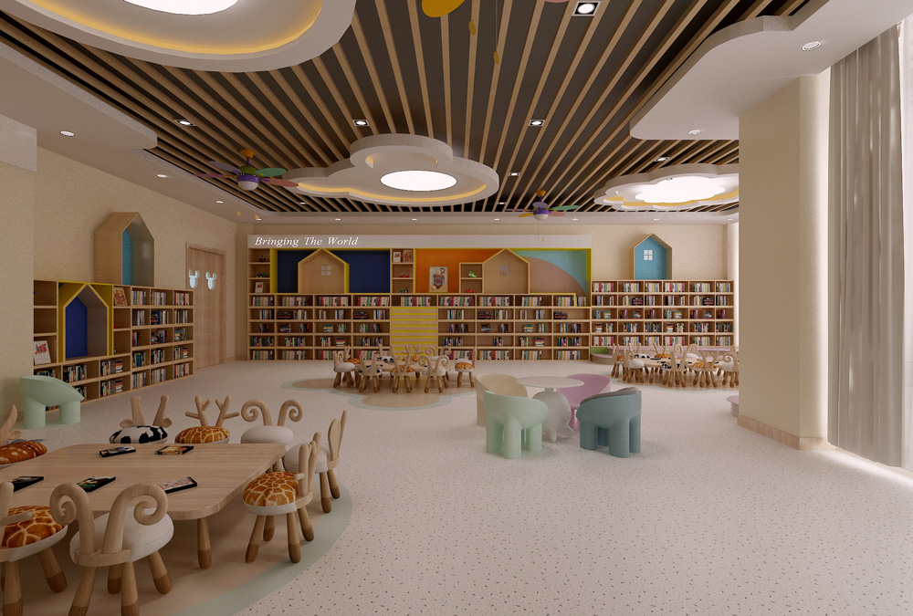皖新文化广场2300平方幼儿园装修设计项目(图10)