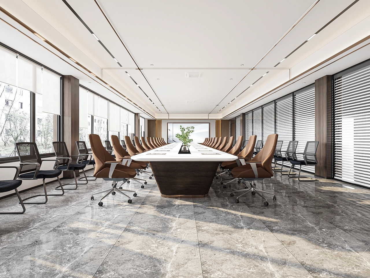 马鞍山2200平现代新中式办公室工装装修设计(图4) hefei-office-2500ping-decoration (8).jpg