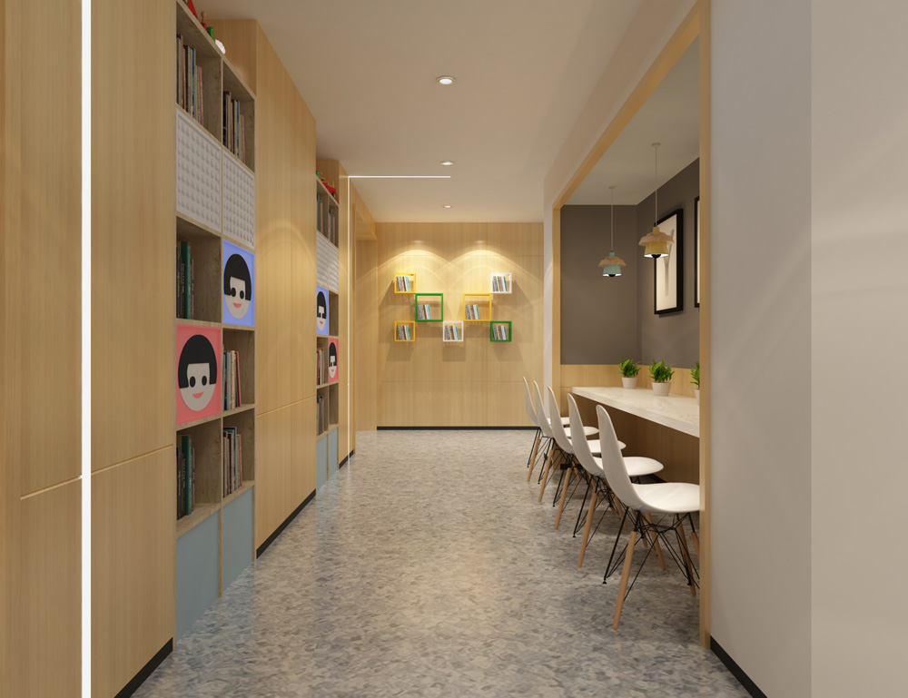 优邦学-铜陵路中小学培训机构装修(图3)